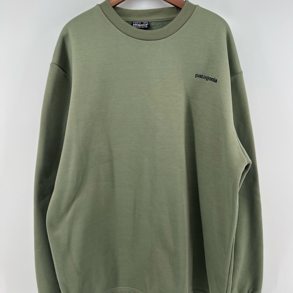 Patagonia Men's Green Crewneck Sweatshirt XXL